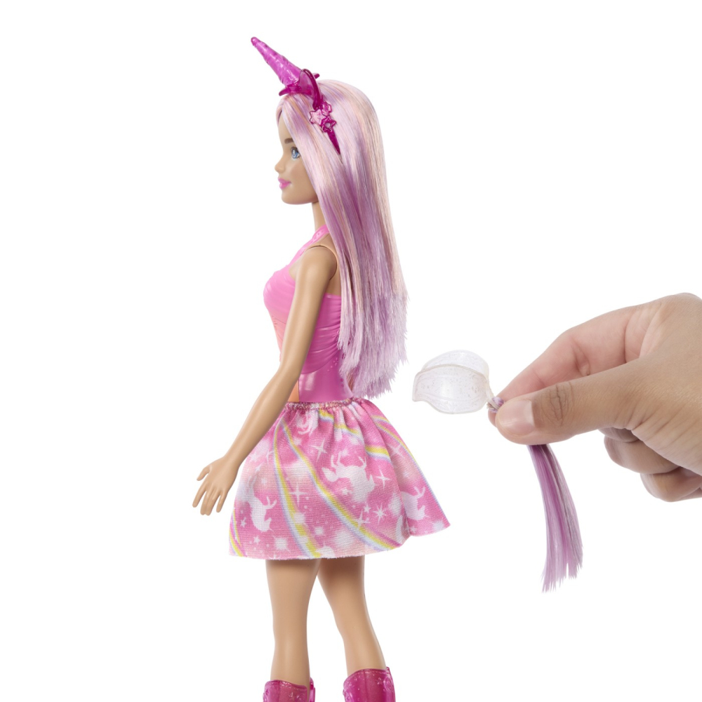 BARBIE PAPUSA BARBIE CU ACCESORII MAGICE DE UNICORN [3]