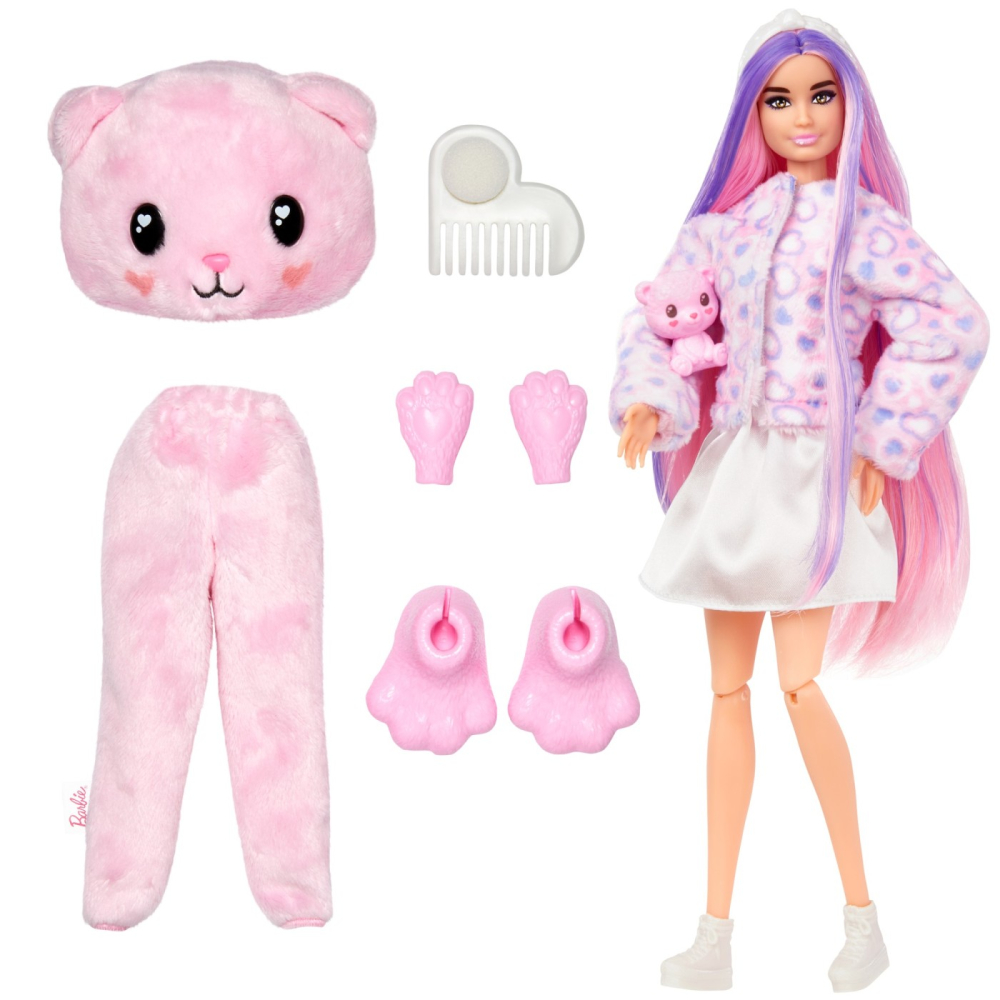BARBIE PAPUSA BARBIE CUTIE REVEAL URSULET [4]