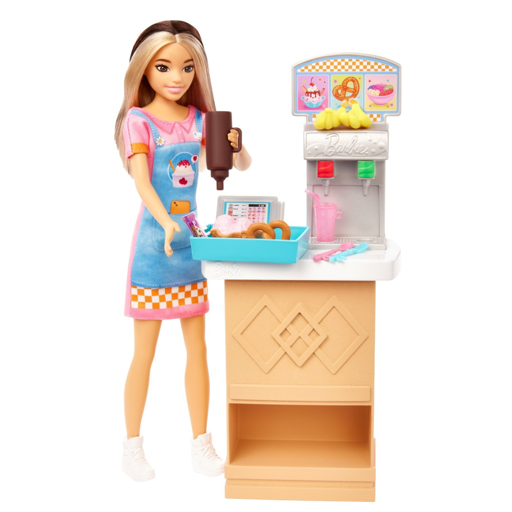 BARBIE PAPUSA SKIPPER FIRST JOBS SNACK BAR [6]