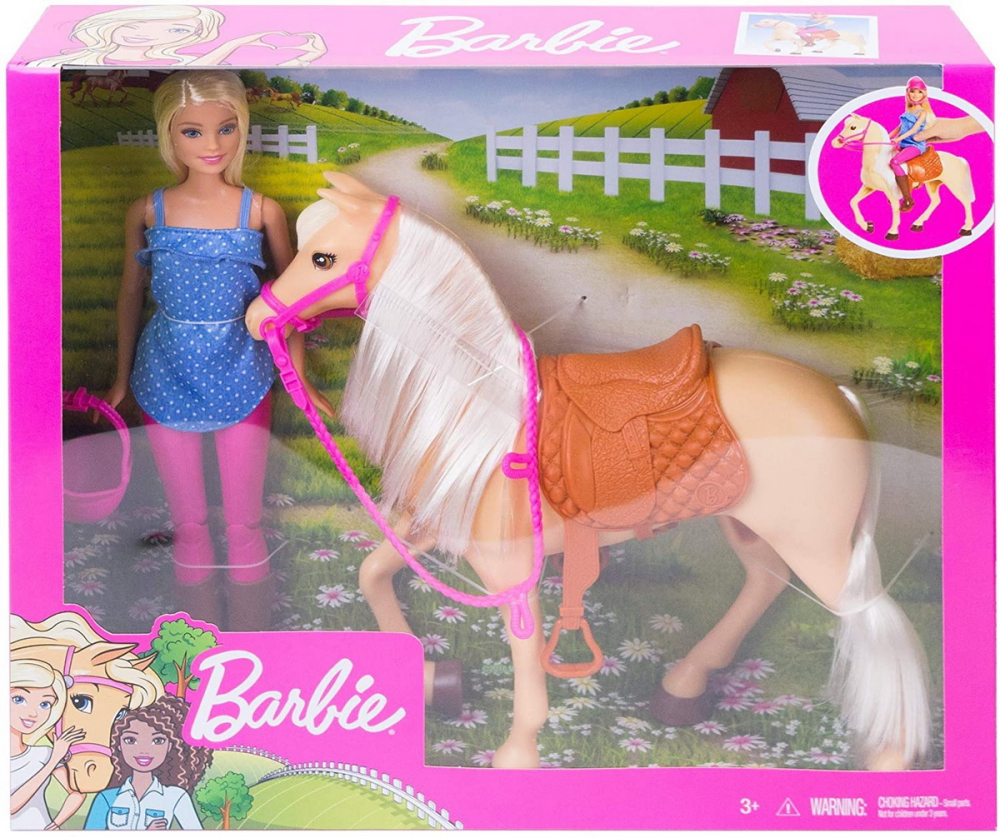 BARBIE SET PAPUSA CU CAL [1]