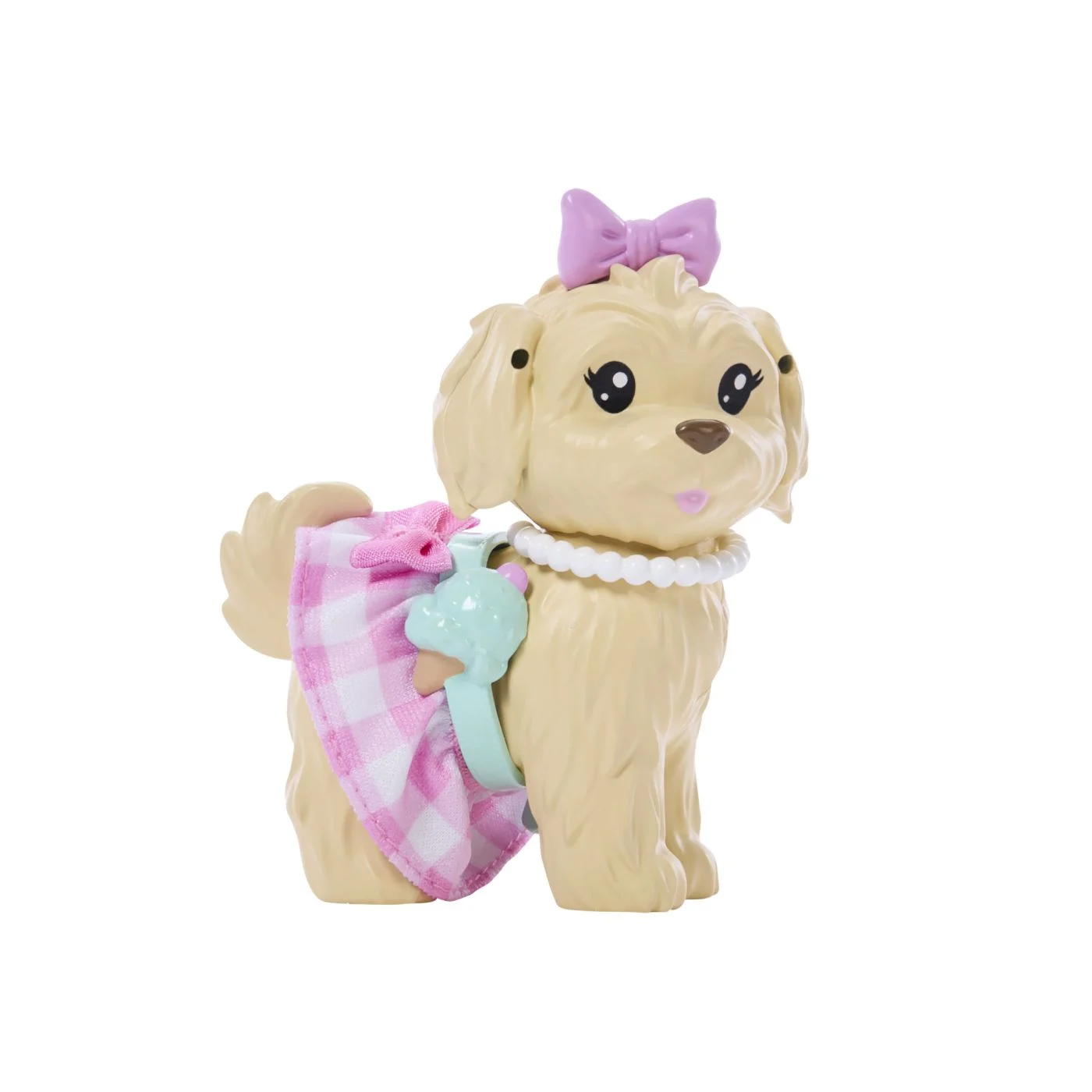 Barbie Twinning Looks Set Papusa Barbie Blonda si Catel cu Accesorii [6]