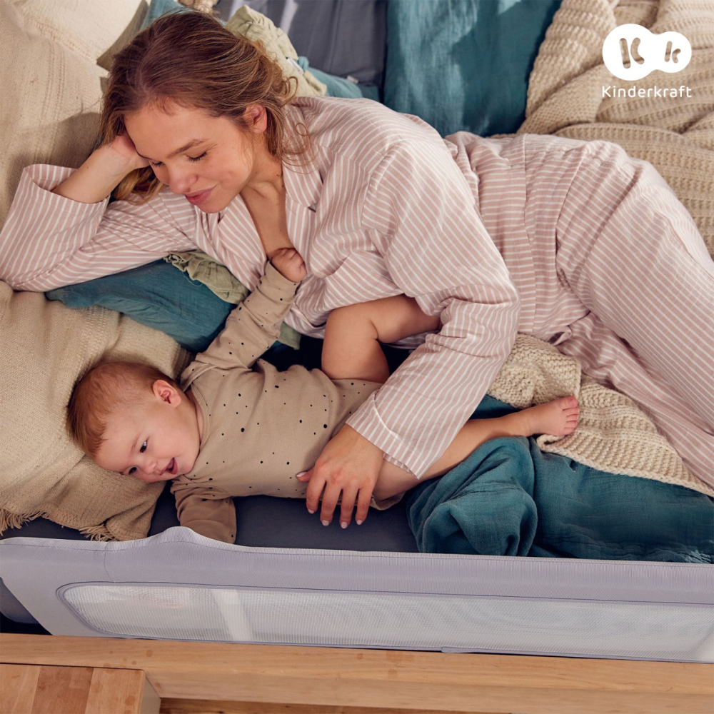 BARIERA DE PAT KINDERKRAFT GUARD AND DREAM LIGHT GREY [6]