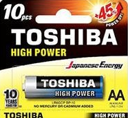 Baterie alcalina Toshiba High Power AA LR6 [2]