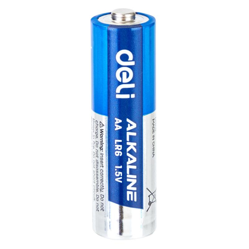 Baterii R6(AA) alcaline 1 buc Deli [1]