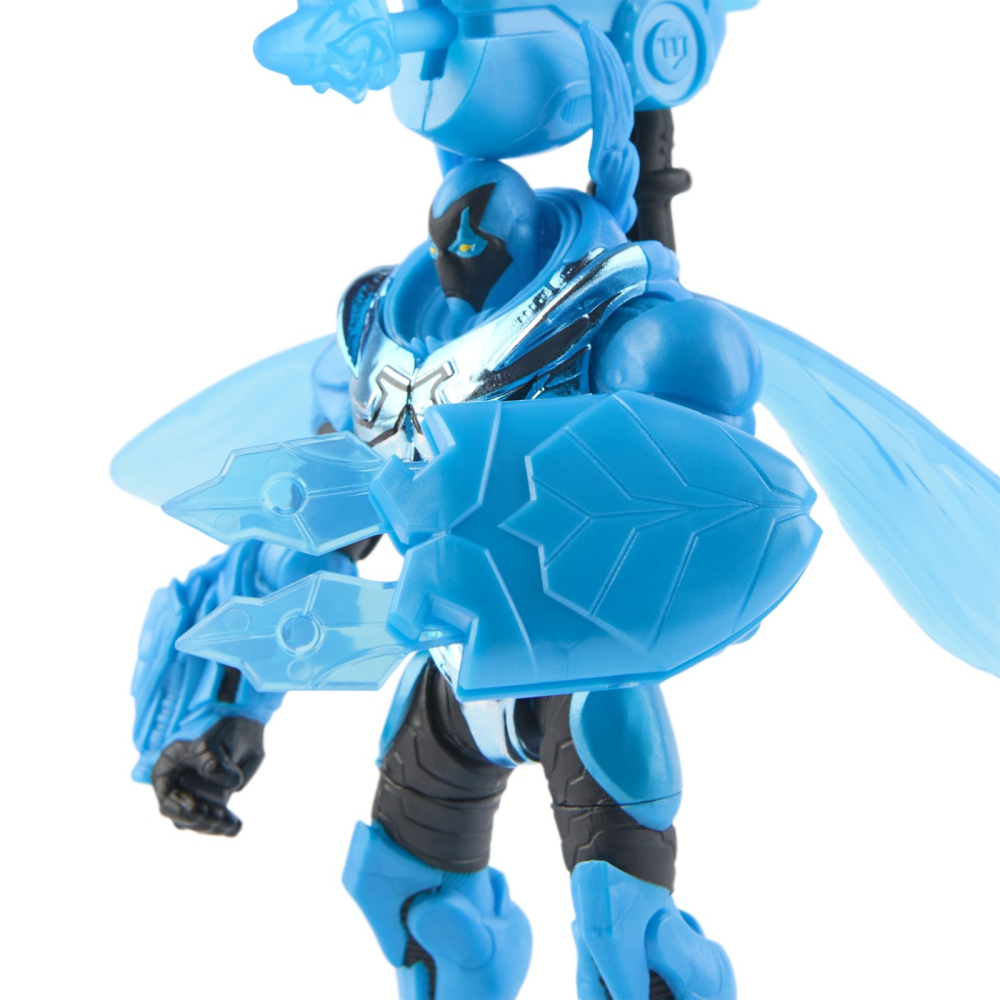 BATMAN DC EROII METAL FORCE FIGURINA BLUE BEETLE 10CM [6]