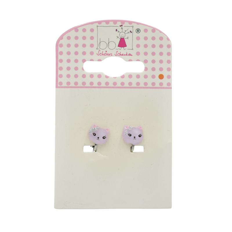Cercei clips cap pisica bb Klostermann [1]