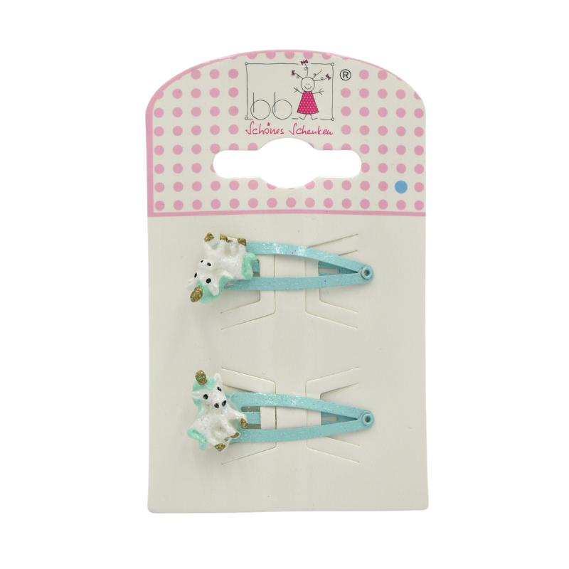 Agrafe par unicorn sclipici 2/set bb Klostermann [1]
