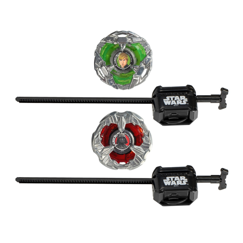 BEYBLADE X STAR WARS PACHET DUO LUKE SKYWALKER 4-80B SI DARTH VADER 4-60P [2]