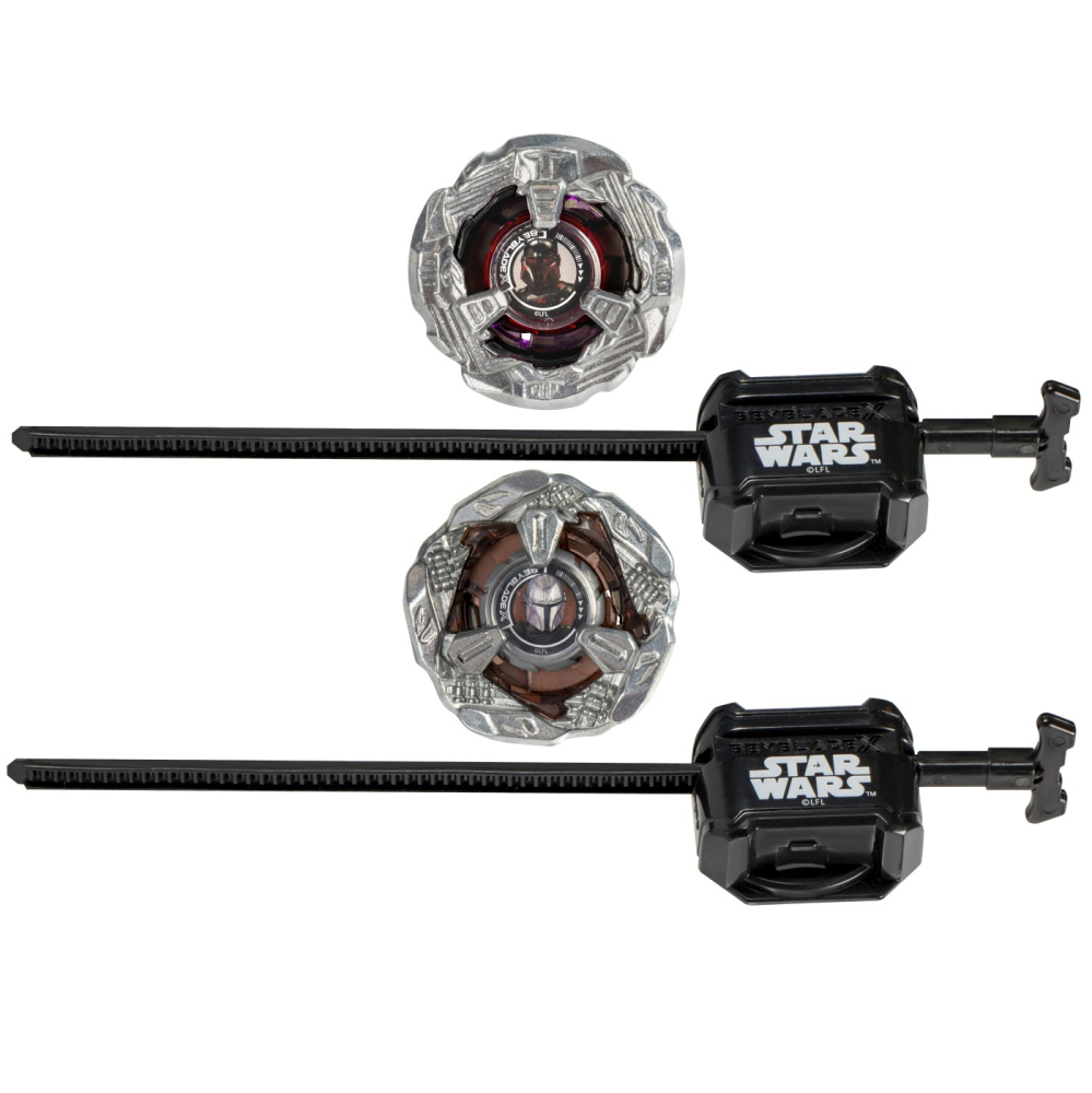 BEYBLADE X STAR WARS PACHET DUO THE MANDALORIAN 3-60F SI MOFF GIDEON 3-80N [2]