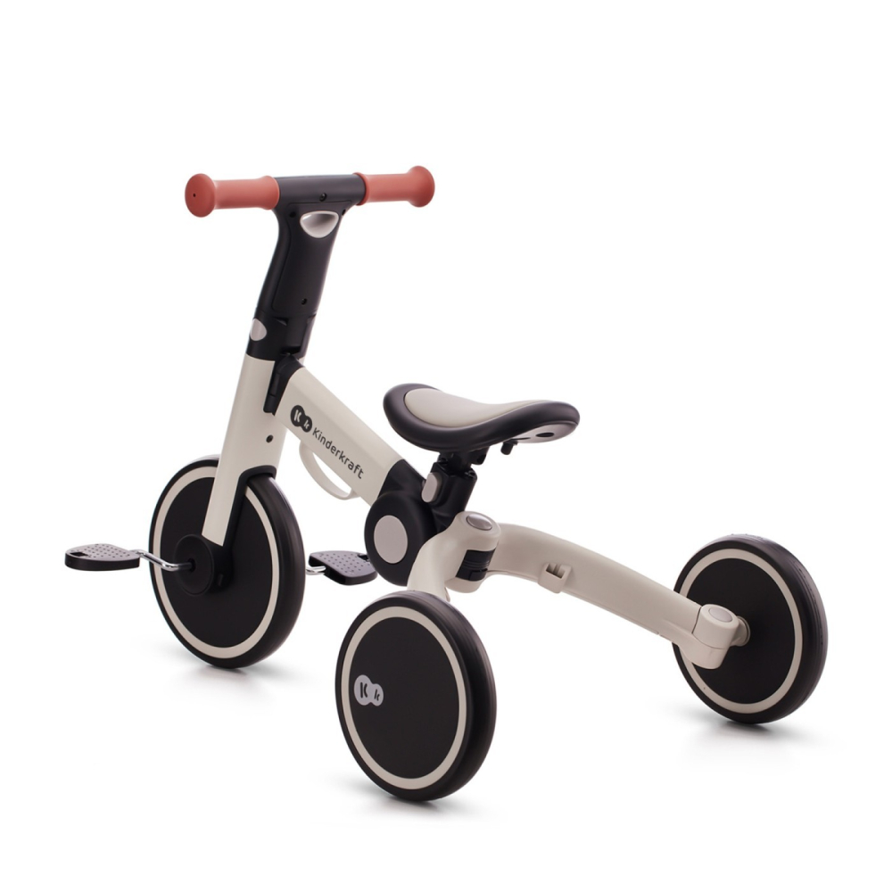 BICICLETA DE ECHILIBRU / TRICICLETA KINDERKRAFT 4TRIKE, SILVER GREY [6]
