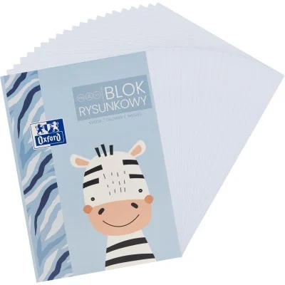 Bloc desen Oxford Kids A3 20 file 120g/mp Zebra [2]
