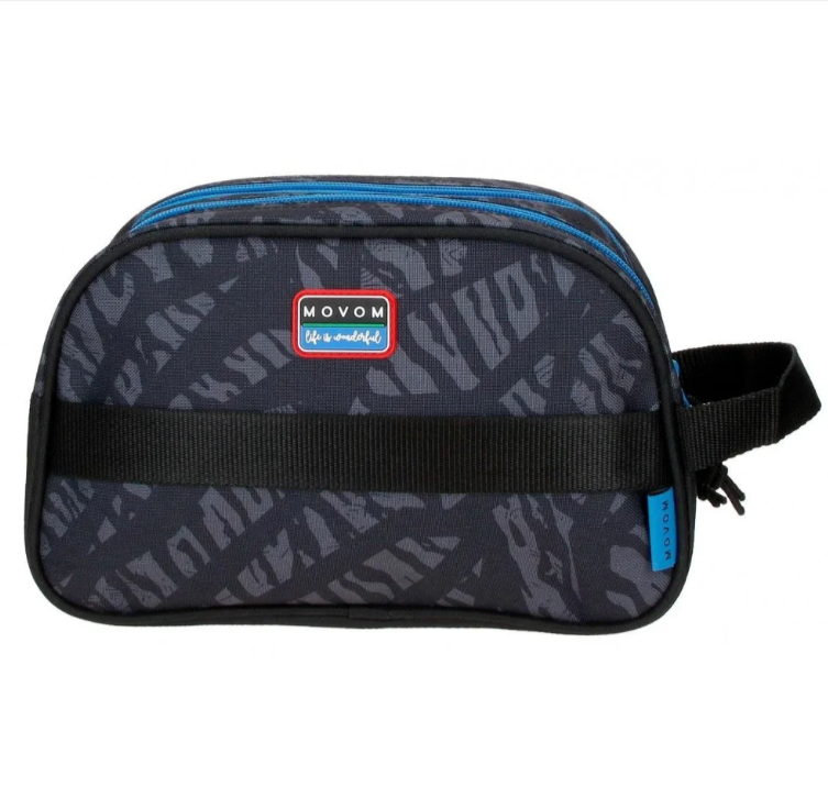 Borseta cosmetice Movom Offside negru 10 x 16 x 26 cm 2 compartimente [3]