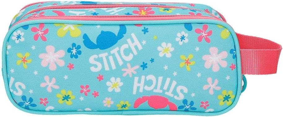 Penar fete Disney Stitch 3 compartimente 22x10x9 cm [3]