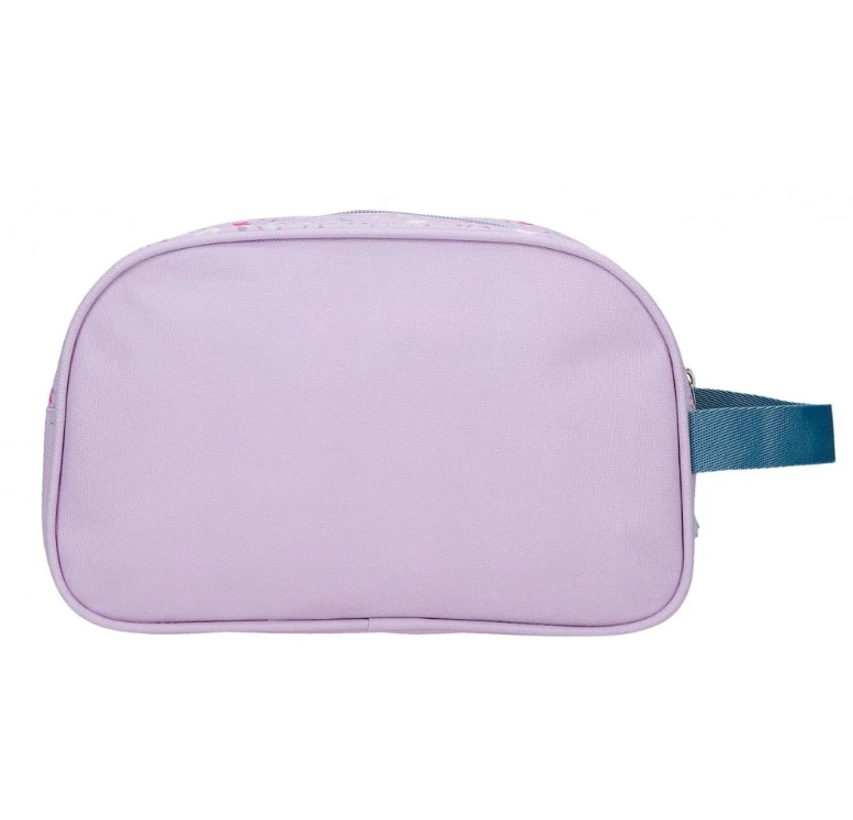 Borseta mana fete Disney Lovely Stitch, 2 compartimente, lila, 26x16x11 cm [3]