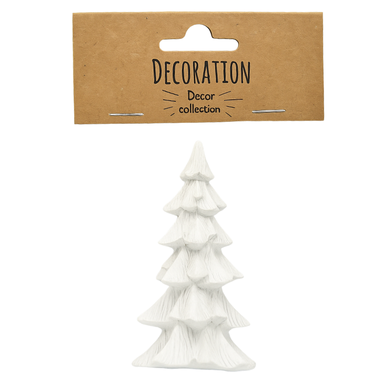 Brad din rasina 5x4.7x8.7 cm alb [1]