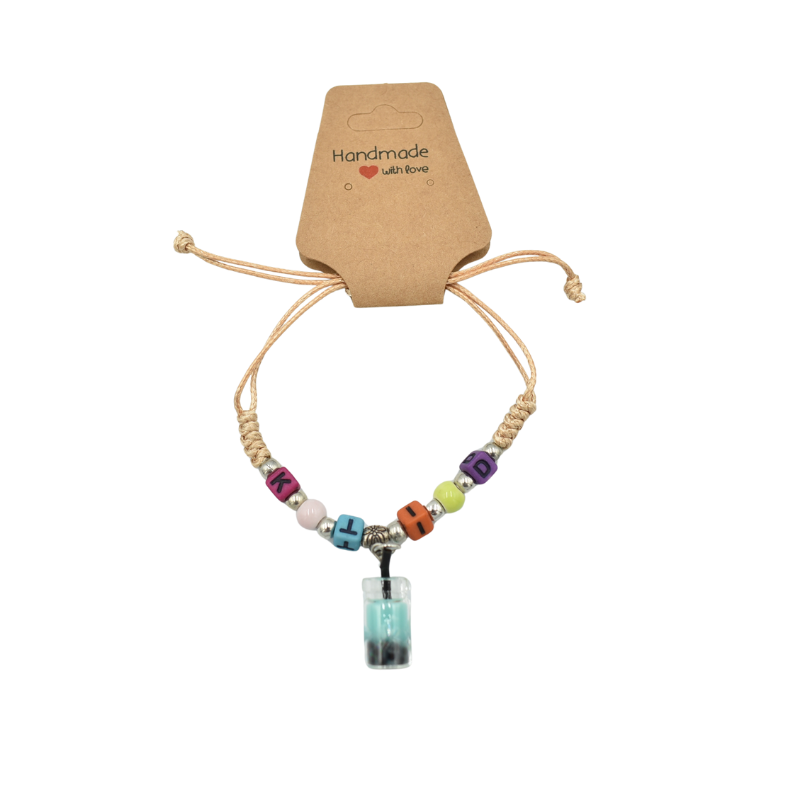 Bratara color cu pandantiv BFF – modele variate [3]
