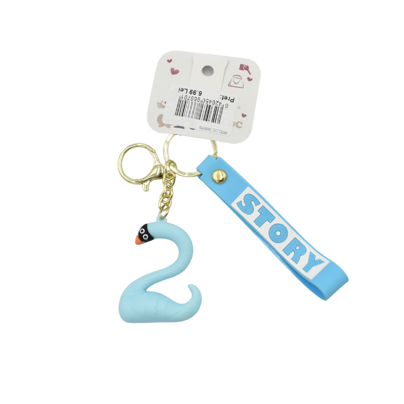 Breloc numere cu animale culori diferite [6]