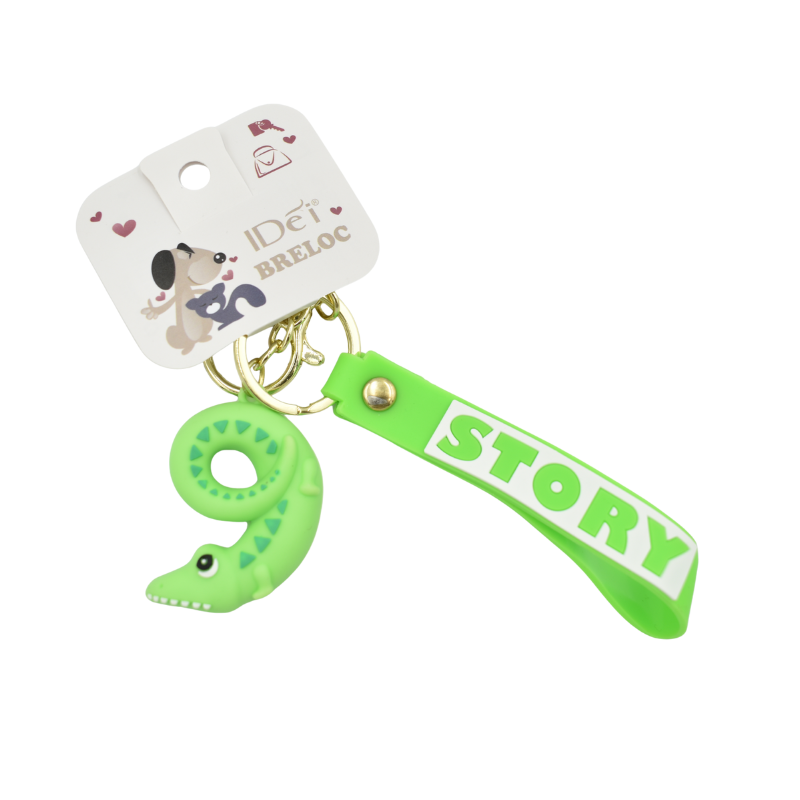 Breloc numere cu animale culori diferite [9]