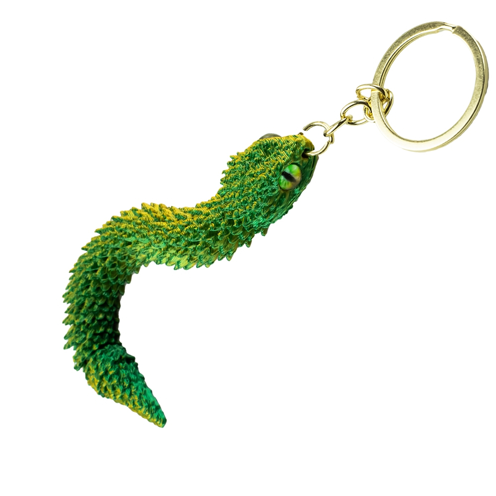 Breloc 3D sarpe cu articulatii mobile 18.5 cm [7]