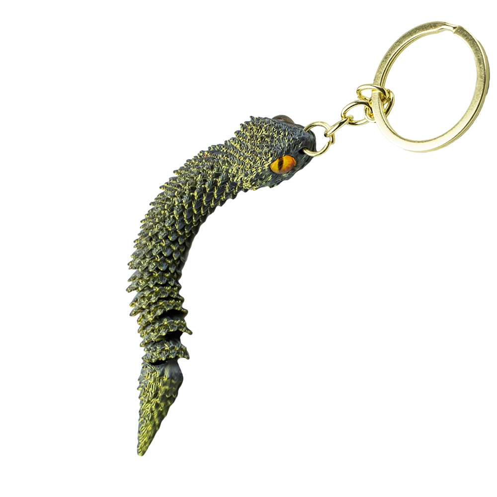 Breloc 3D sarpe cu articulatii mobile 18.5 cm [3]