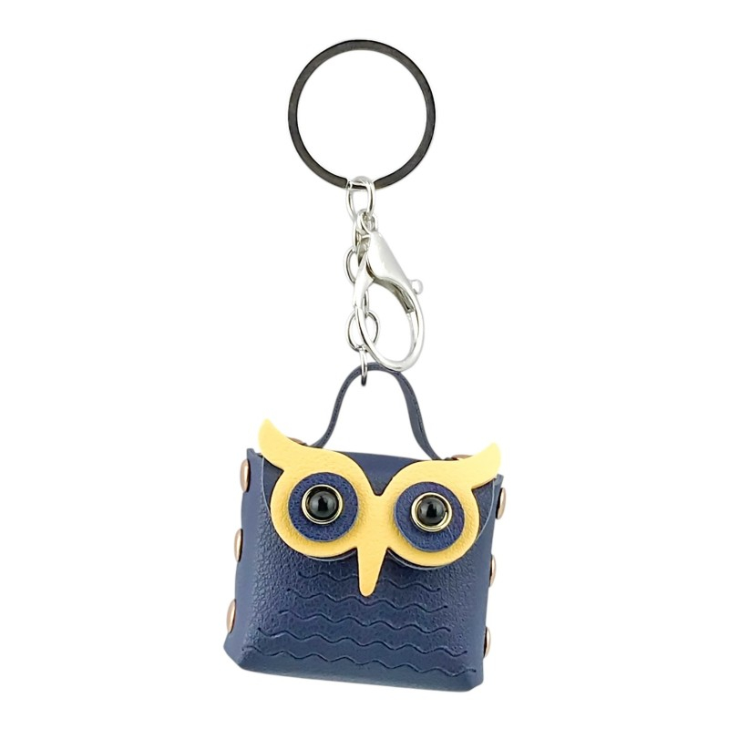 Breloc gentuta cap bufnita 11 cm [4]