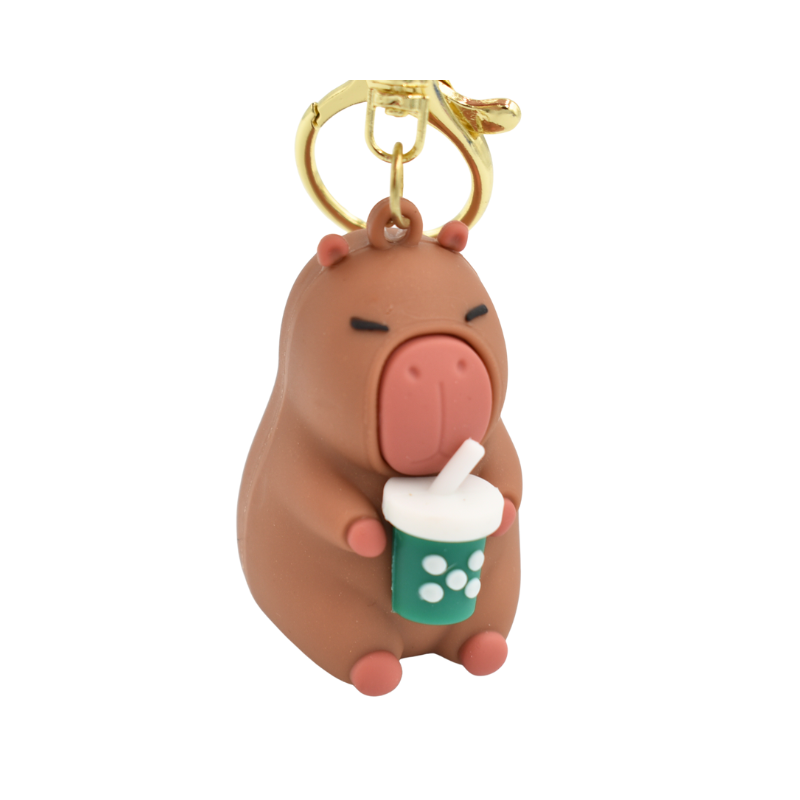 Breloc capybara din plastic [2]