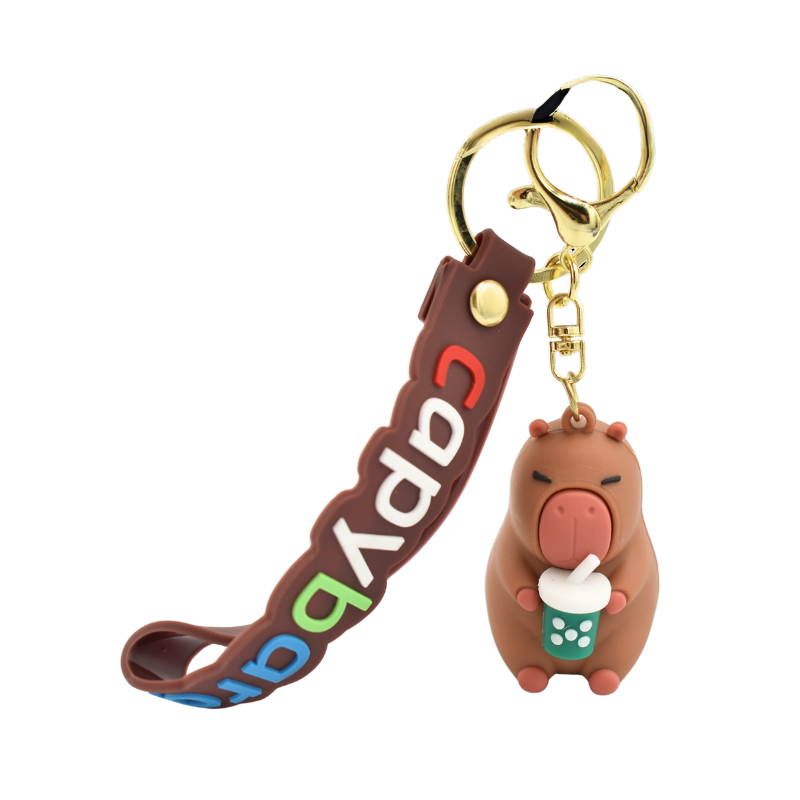 Breloc capybara din plastic [1]