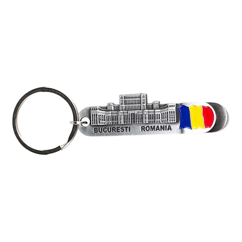 Breloc metalic cu desfacator sticle 2x10 cm Bucuresti [2]