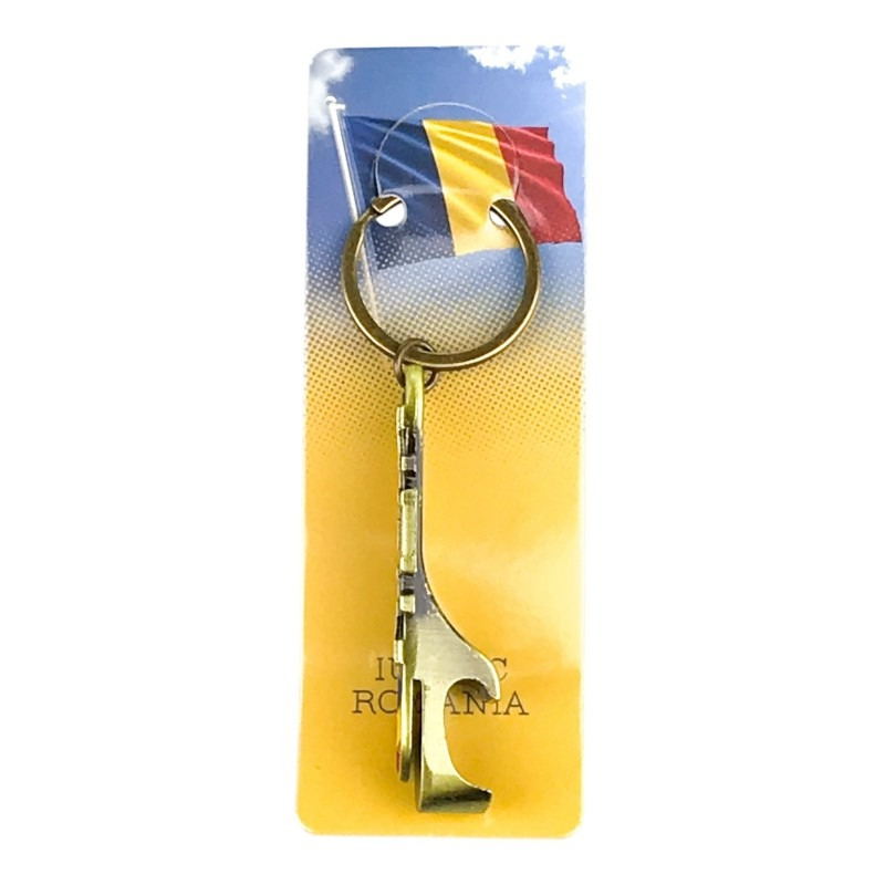 Breloc metalic cu desfacator sticle 2x10 cm Bucuresti [10]