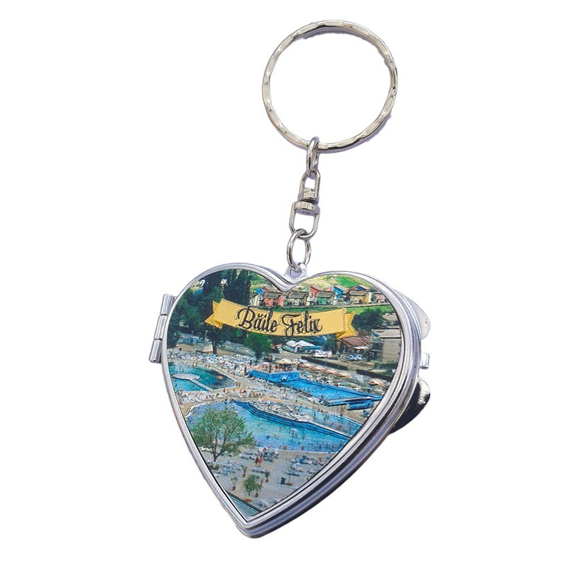 Breloc cu oglinda 8x5 cm Baile Felix [4]