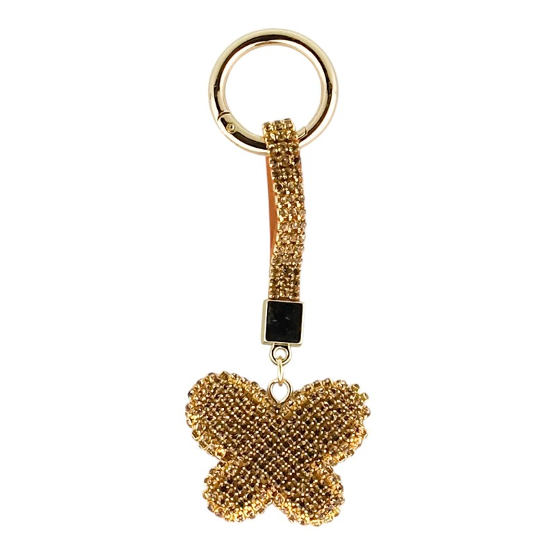 Breloc fluture cristale 13 cm [5]