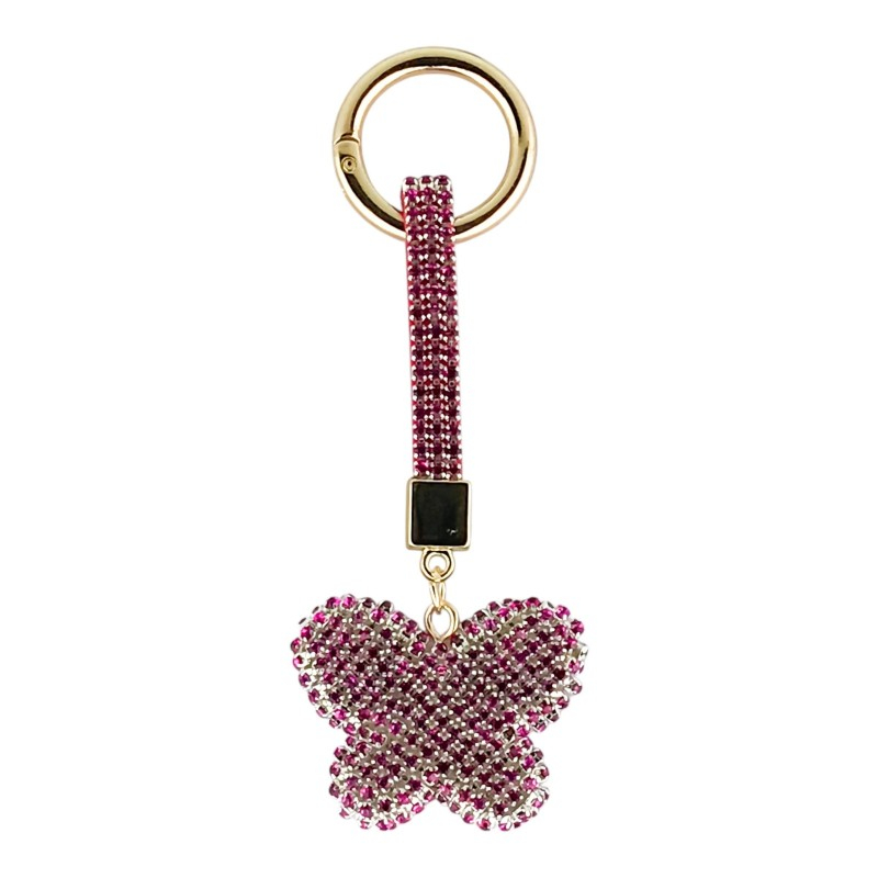 Breloc fluture cristale 13 cm [4]