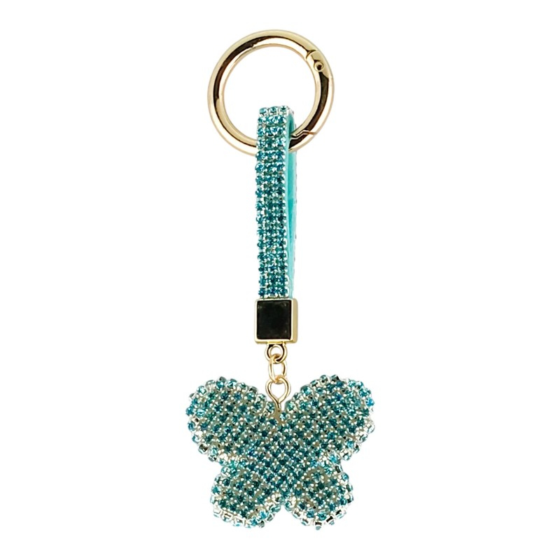 Breloc fluture cristale 13 cm [7]