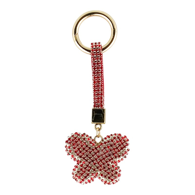 Breloc fluture cristale 13 cm [3]