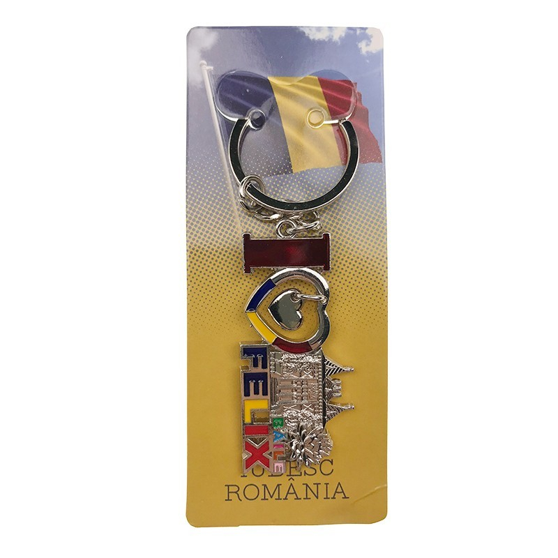 Breloc metal 3x12 cm Baile Felix [2]