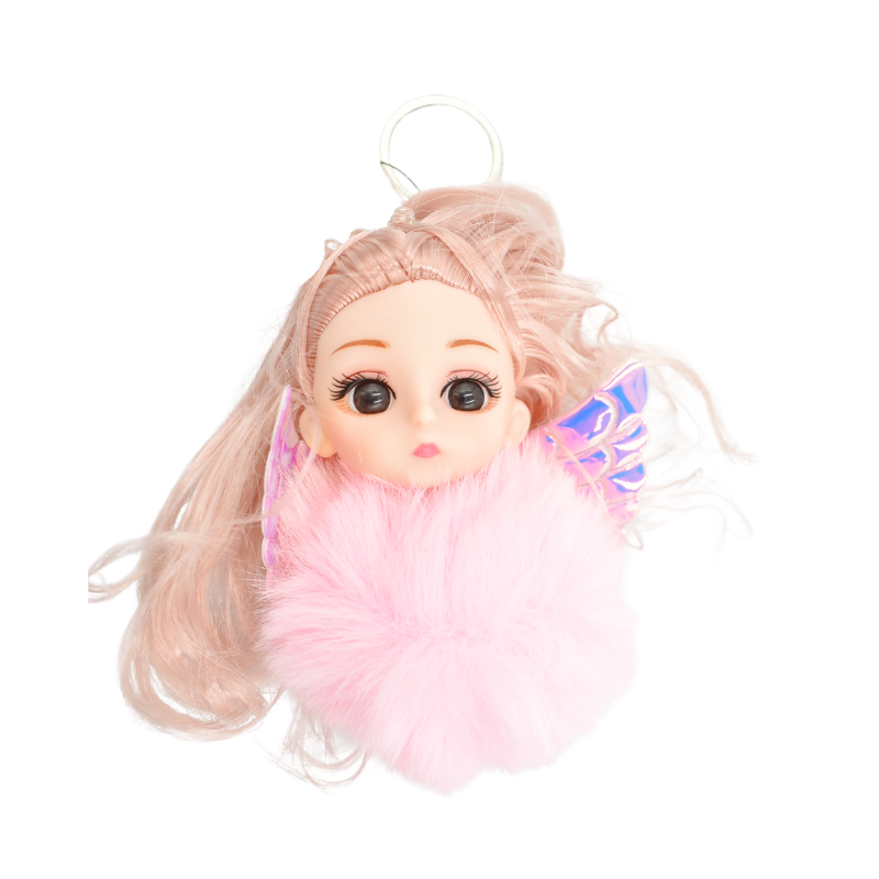 Breloc plus bebe cu aripi 8 cm diferite culori [7]