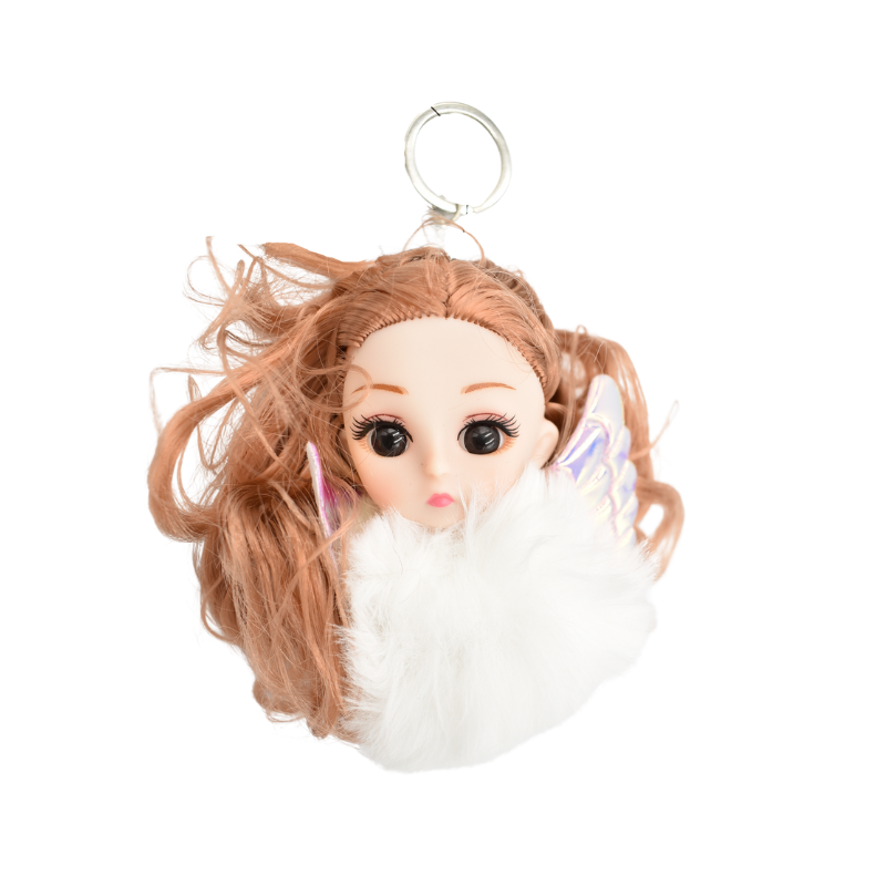 Breloc plus bebe cu aripi 8 cm diferite culori [3]