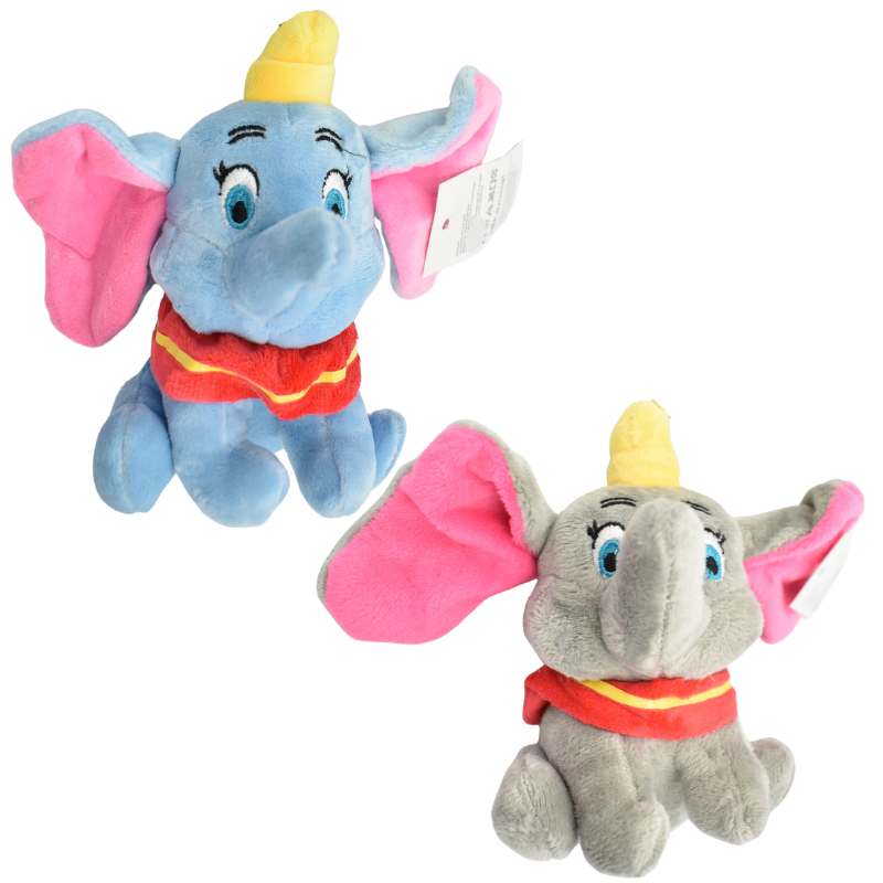 Breloc plus elefant Dumbo 12 cm diferite culori [1]