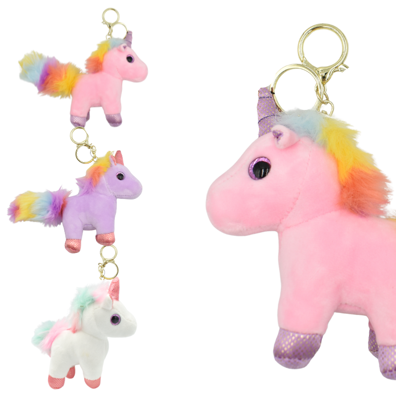Breloc plus unicorn culori diferite 12 cm [1]