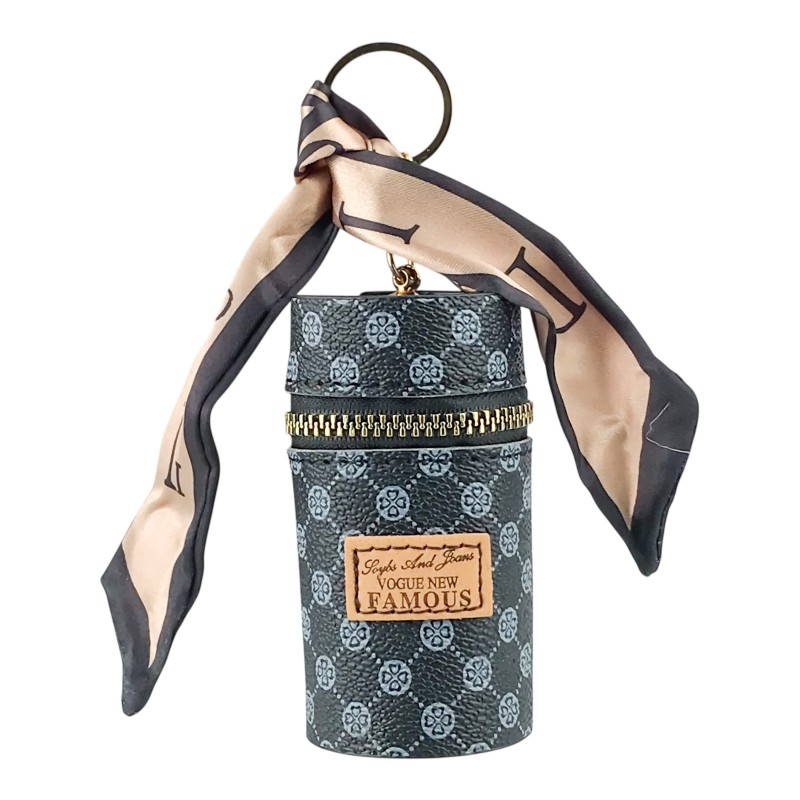 Breloc din plastic in forma de mini portofel pentru monede 5x15 cm [3]