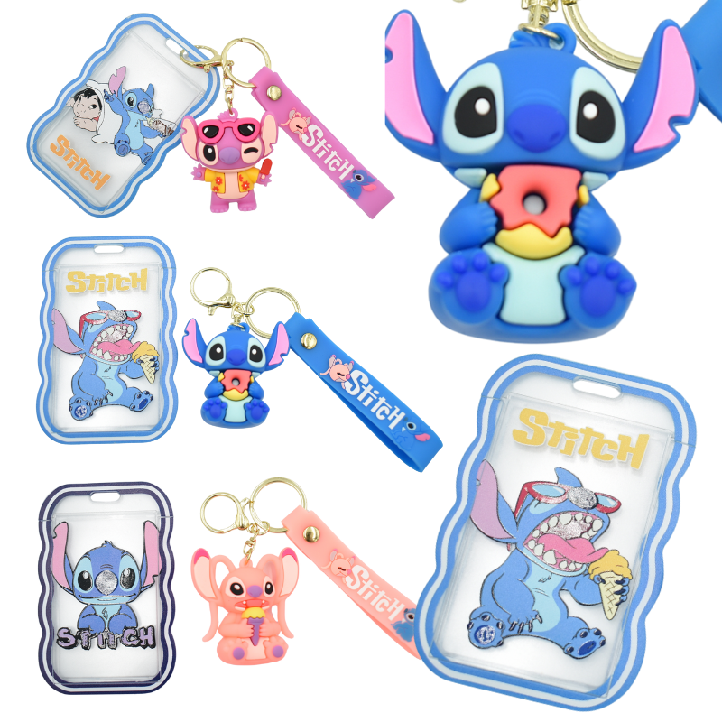 Breloc Stitch cu suport ecuson [1]