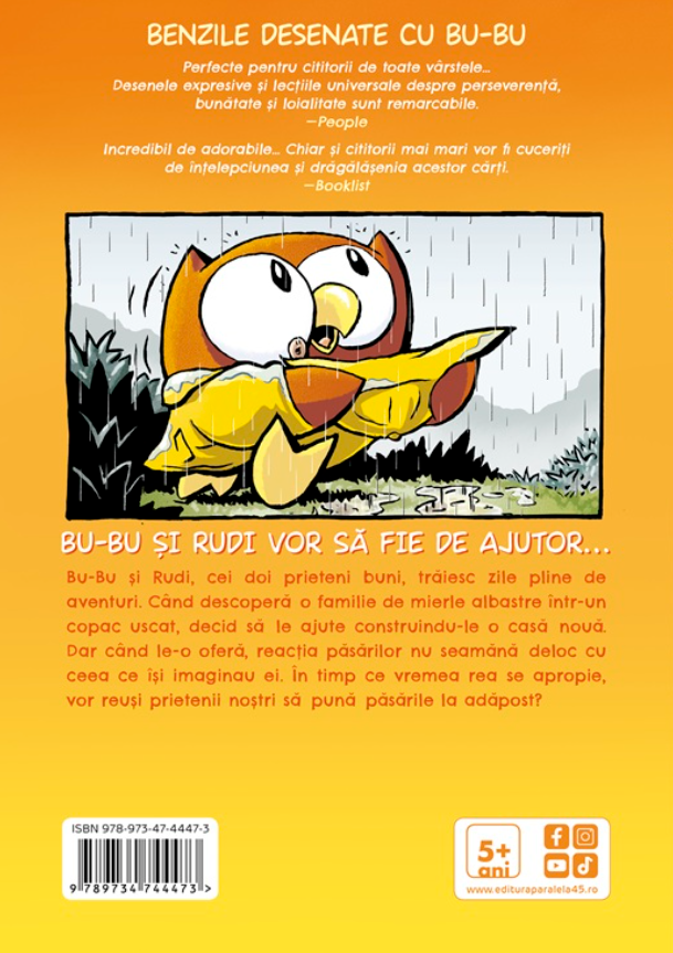 O casuta pentru mierlele albastre. Bu-Bu - Andy Runton [2]