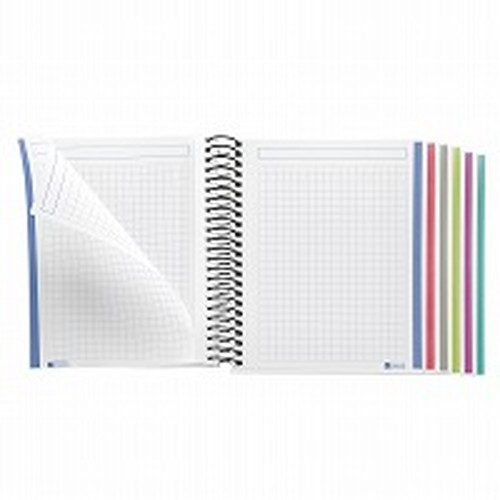 Caiet A6 de matematica Miquelrius Notebook 6 Grey 150 file [2]