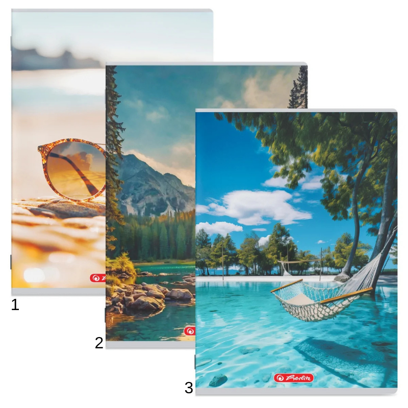 Caiet A4 60 file velin 70g/mp motiv Relax Mode [2]