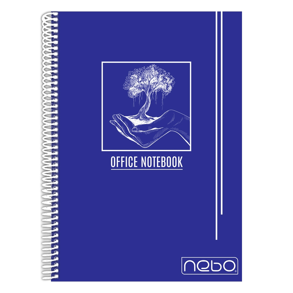 Caiet A4 80 file 29.8x1.5x22cm Nebo matematica culori diferite [3]