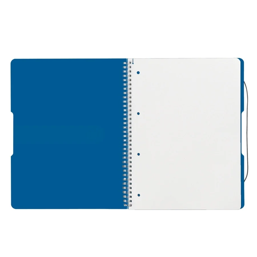 Caiet A4 80 file spirala matematica albastru Herlitz [2]