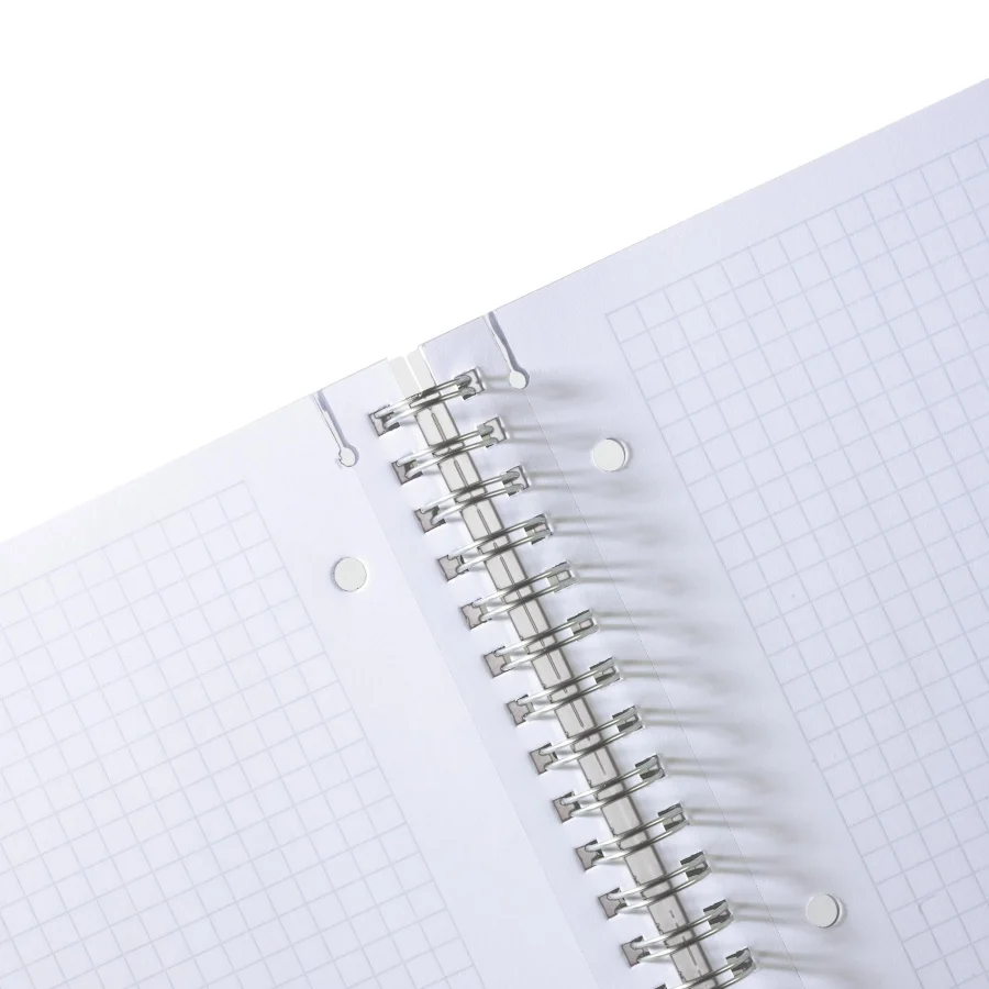 Caiet A4 matematica 80 file spirala elastic Herlitz [2]