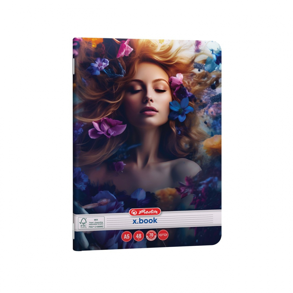 Caiet A5 48 file dictando motiv Beauty Herlitz [2]