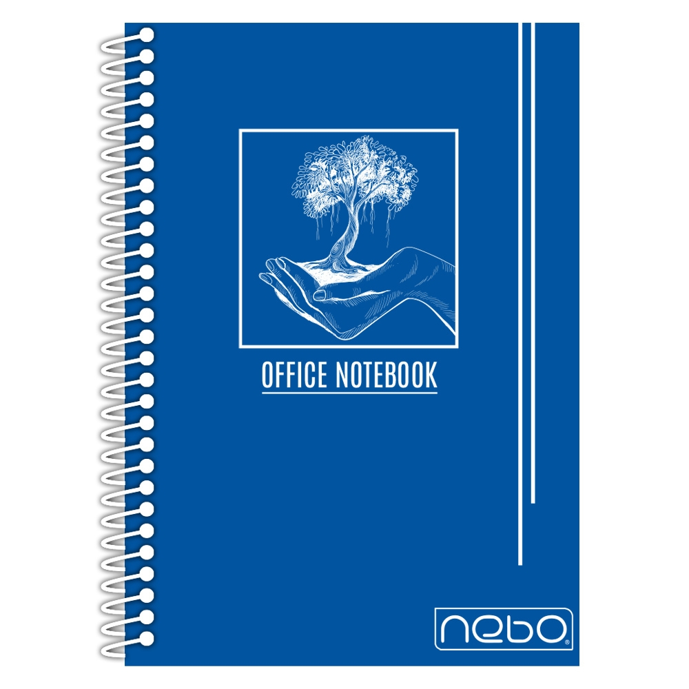 Caiet A5 80 file AR coperta PP cu spira NEBO Matematica [6]