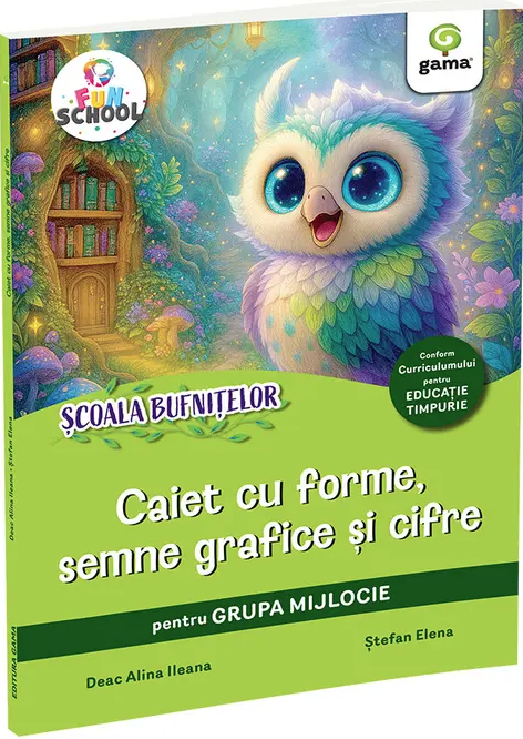 Caiet cu forme semne grafice si cifre - Grupa mijlocie – Stefan Elena, Deac Alina Ileana [1]